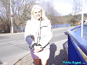 Public agent - curvy uk blonde with blue eyes screws my buddy
